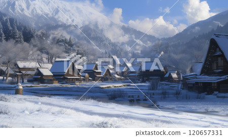 Old houses 120657331