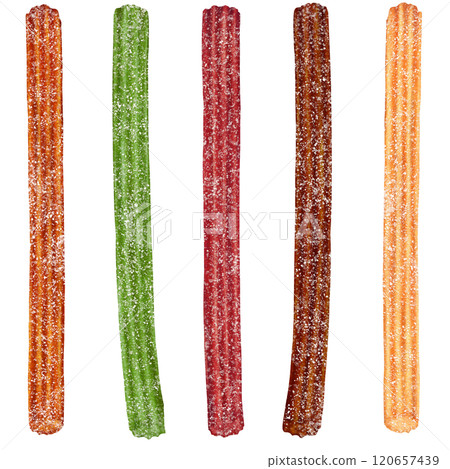 Churros 5 口味 肉桂糖 草莓 巧克力 抹茶 120657439