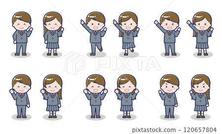 Junior and senior high school students 02 120657804