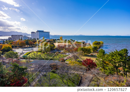 秋天的豐公園 120657827