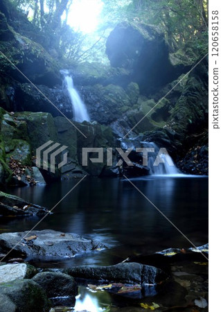 Japanese Waterfall Japanese Waterfall 120658158