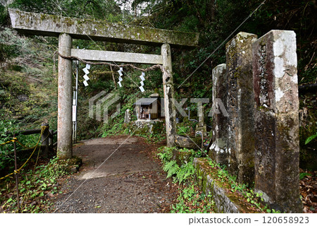 舊伊勢三宮 天岩戶神社（岩戶山） 鳥居 120658923