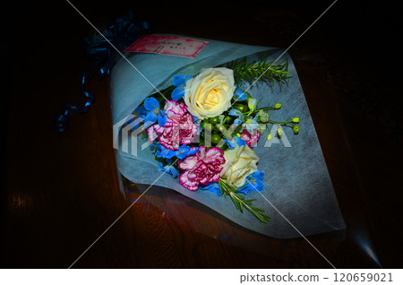 Colorful dark bouquet Colorful dark bouquet 120659021