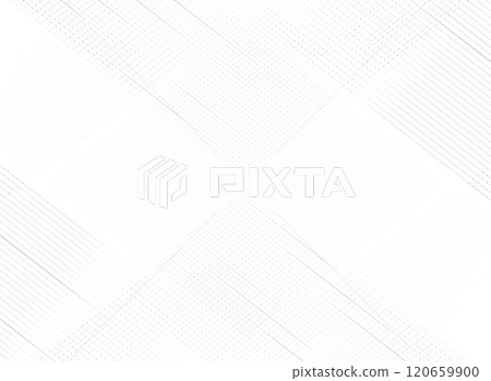 Simple design of monochrome straight lines and dots Texture material on white background Simple design of monochrome straight lines and dots Texture material on white background 120659900
