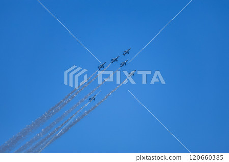 Blue Impulse Exhibition Flight Blue Impulse Exhibition Flight 120660385