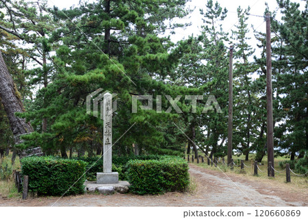 Amanohashidate (Amanohashidate), one of the Three Most Scenic Spots of Japan 120660869