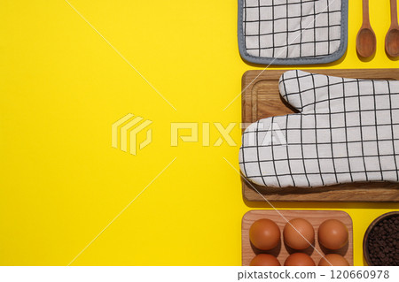 Cooking food in home, accessories for kitchen and cooking food Cooking food in home, accessories for kitchen and cooking food 120660978