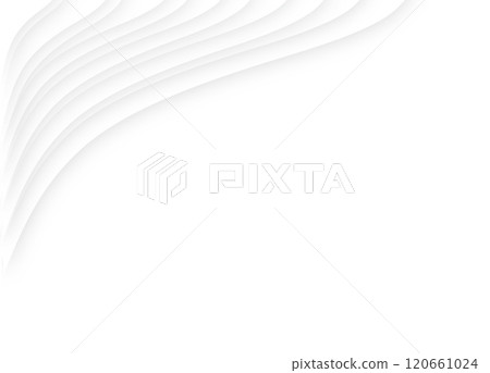 Abstract curved line design background on white background 120661024