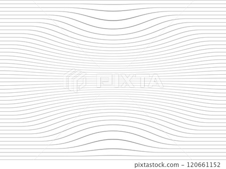 白色背景揮舞線的 3D 影像 120661152