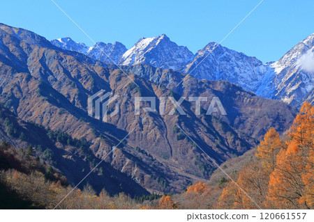 Late autumn in the Northern Alps Late autumn in the Northern Alps 120661557
