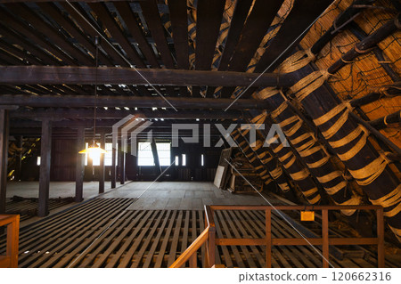 高山飛騨之鄉民俗村合掌造日式房屋 120662316