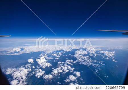 Landscape seen from an airplane Landscape seen from an airplane 120662709