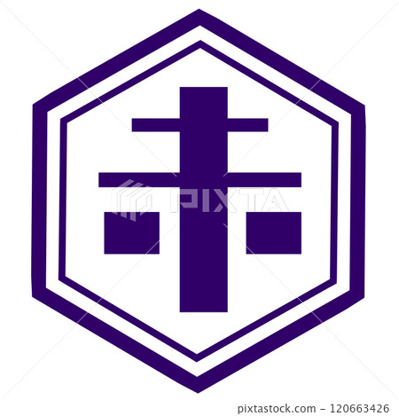 Purple Hexagonal Sheep Purple Hexagonal Sheep 120663426