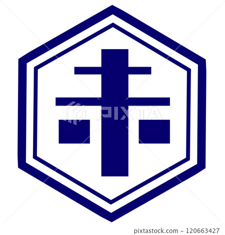 Blue Hexagonal Sheep Blue Hexagonal Sheep 120663427