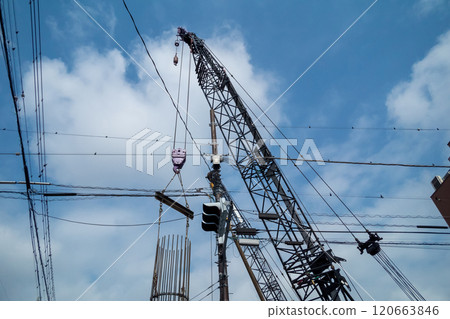 Cast-in-place concrete pile construction method Cast-in-place concrete pile construction method 120663846