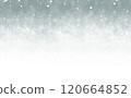 Falling snow and snowy sky background 120664852