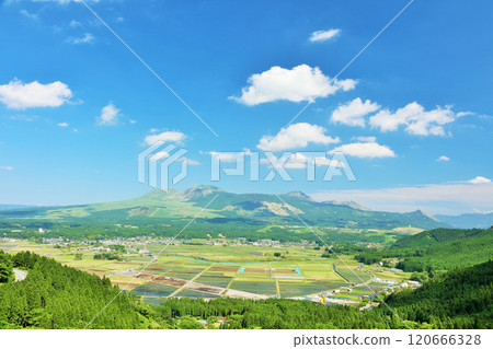 Aso in Kumamoto Prefecture Aozora 120666328