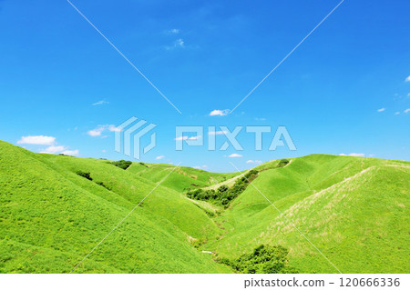 Aso in Kumamoto Prefecture Aozora 120666336