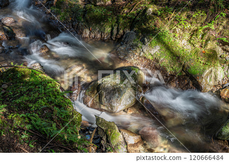 鞍馬川 京都 鞍馬的清流 京都市 鞍馬川 京都 鞍馬的清流 京都市 120666484