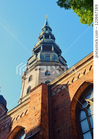St. Peter's Church Riga Latvia 2 St. Peter's Church Riga Latvia 2 120667169