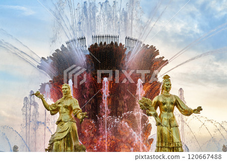 fountain, sculpture, statue 120667488