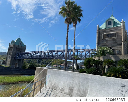 淡路島東浦碼頭公園陽光大橋 淡路島東浦碼頭公園陽光大橋 120668685