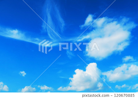 2024年仲夏藍天白雲美景 120670885