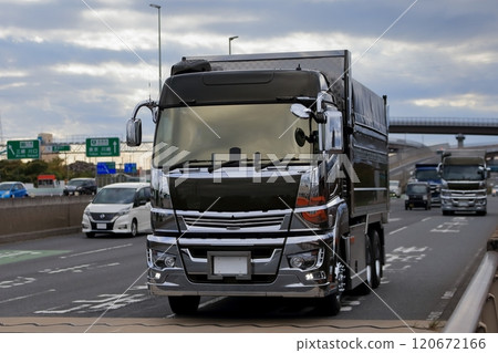 Dump truck image Dump truck image 120672166