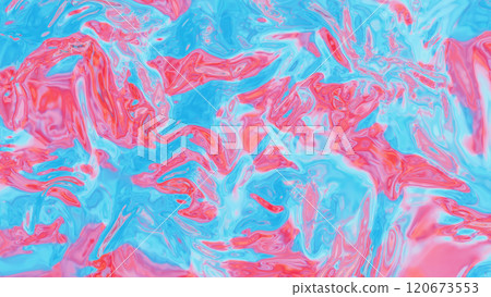 Abstract Vibrant Texture. Iridescent Foil. Minimalist Invitation. Holographic Gradient. Holographic texture Background. Shiny metal texture. Glossy wrinkled texture. 120673553