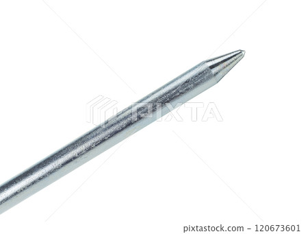 Close Up of Sharp Metal Rod 120673601
