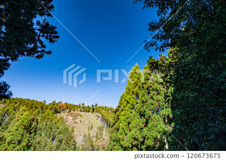 鞍馬山森林景觀 京都市 120673675