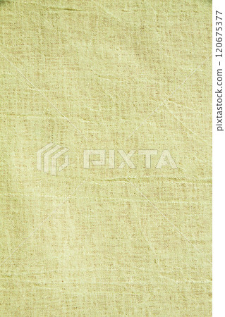 織物背景材質（淡黃色和苦黃色） 120675377