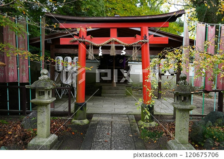 Hanayama Inari Daimyojin Shrine in Kyoto Imperial Palace 120675706