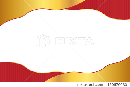 Beautiful curved Japanese pattern frame background Beautiful curved Japanese pattern frame background 120676680