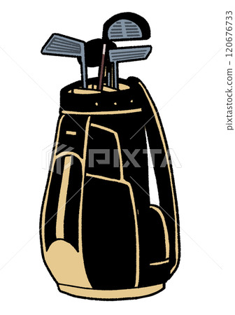 Golf bag (black) Golf bag (black) 120676733