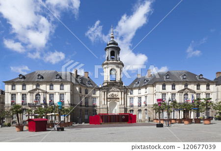 The city hall of Rennes The city hall of Rennes 120677039