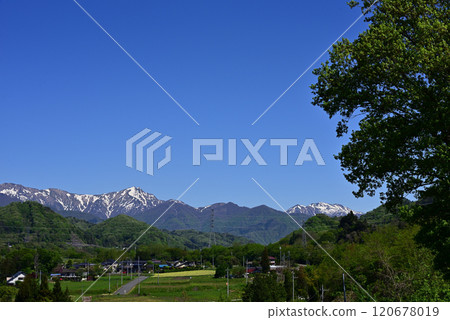 谷川山、上州舞山有殘雪 120678019