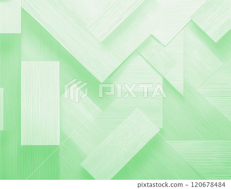 Japanese paper texture image material: modern geometric pattern, green Japanese paper texture image material: modern geometric pattern, green 120678484