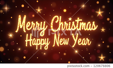 happy new year card with text happy new year card with text 120678806