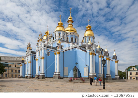 The St. Michael's Golden-Domed Monastery in Kiev The St. Michael's Golden-Domed Monastery in Kiev 120679552