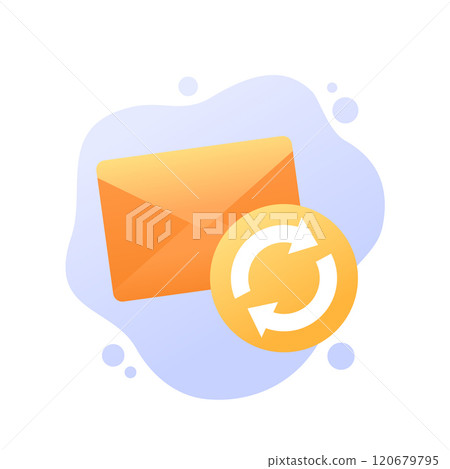 resend mail, email icon, vector design resend mail, email icon, vector design 120679795