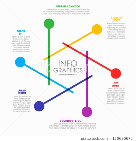 Infographic design template with place for your data. Vector illustration. Infographic design template with place for your data. Vector illustration. 120680673