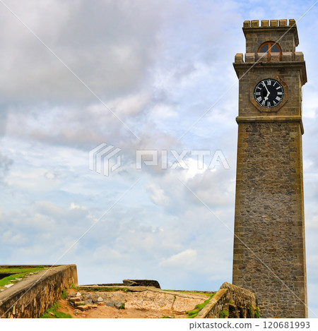 Old Clock Tower At Galle Dutch Fort. 120681993