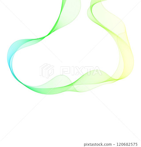 Colorful abstract wave. Layout for presentation. Eps 10 120682575