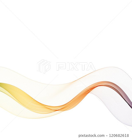 Colorful abstract wave. Layout for presentation. Eps 10 Colorful abstract wave. Layout for presentation. Eps 10 120682618
