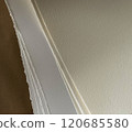 Sheets of paper with texture on a craft background 120685580