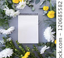 Mockup for drawing or inscription 120685582