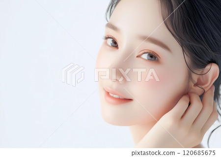 女性美麗肌膚、護膚、抗衰老“AI生成圖像” 女性美麗肌膚、護膚、抗衰老“AI生成圖像” 120685675