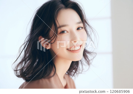 美髮女人/美髮沙龍“AI生成圖像” 120685906