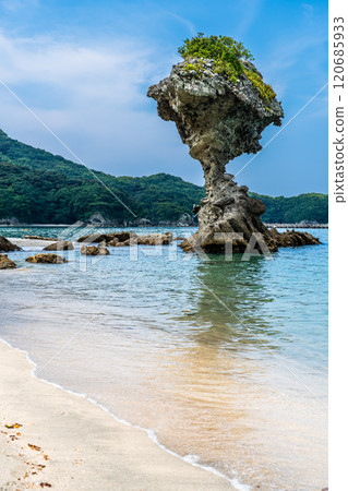 Apple Rock (Umbrella Rock) Kakidomari Coast Nagasaki Sunset Road [Nagasaki City] 120685933